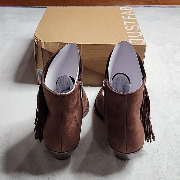 NIB Justfab Tahlea Pointed Toe Bootie Size 11 - Picture 4 of 10